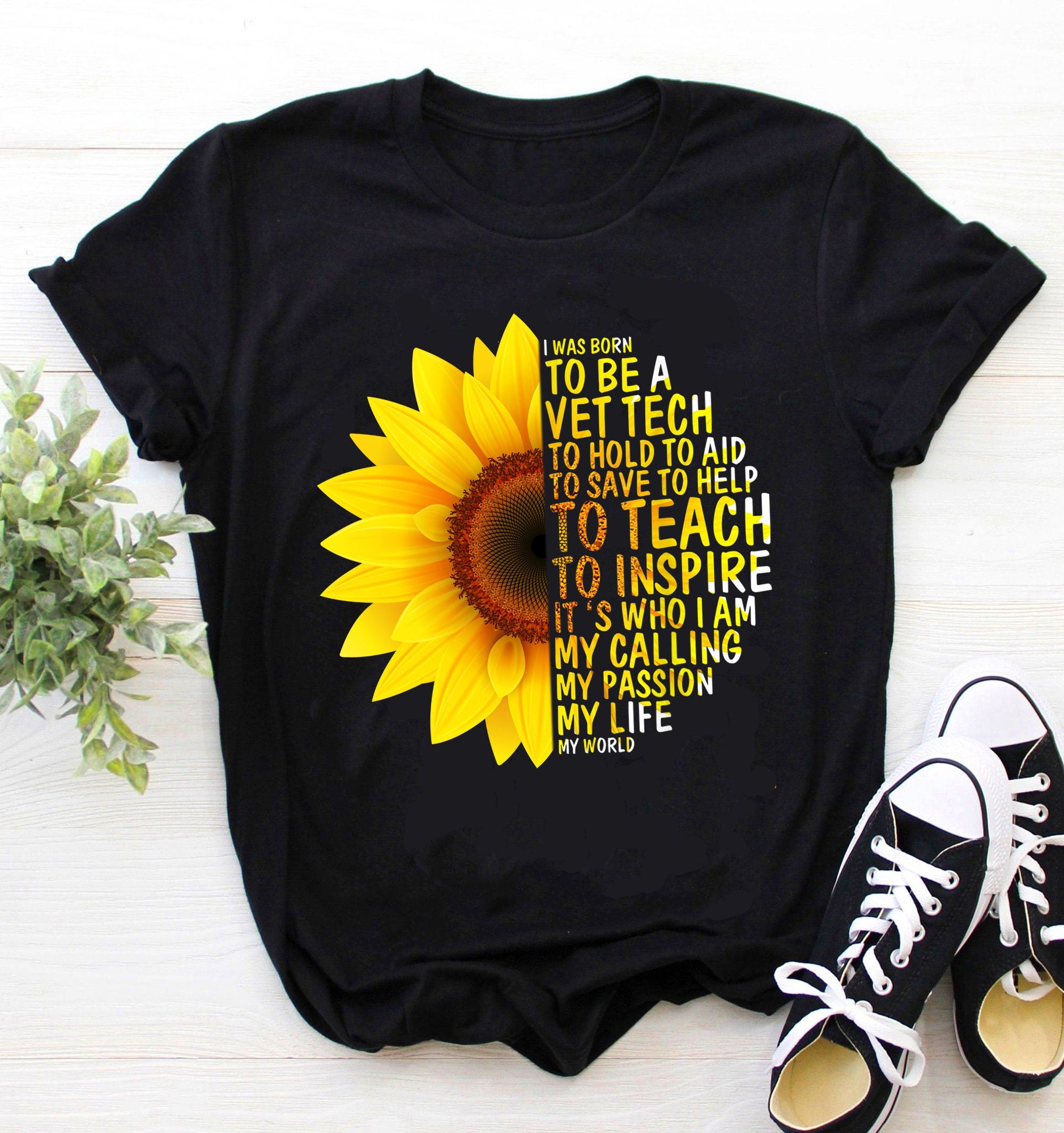 Vet Tech Shirt |  Veterinarian Technician Tshirt | Vet Tech Gift | Gifts for Vet tech | I Was Born To Be A Vet Tech Shirt