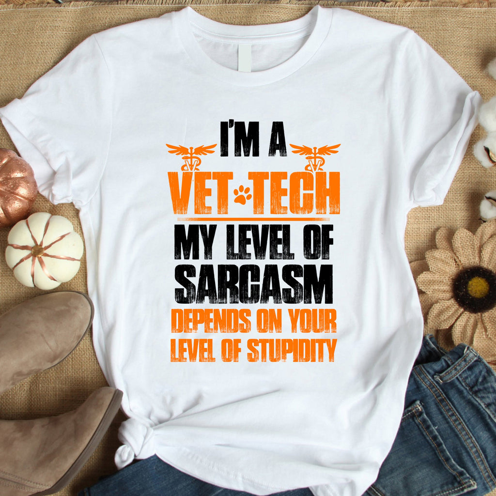 Vet Tech Shirt |  Veterinarian Technician T-shirt | Vet Tech Gift | Vet Tech T Shirt - I'm A Vet Tech  Shirt
