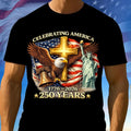 250 Anniversary Tee Shirts For America, Independence Day Shirt, 1776–2026 Patriotic Tee, American Patriotic Gifts, Independence Day Gift