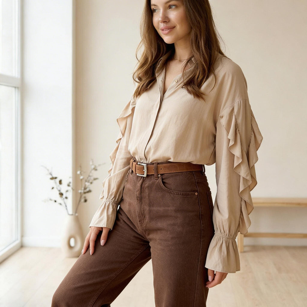 Genuine Leather Waist Belt, Leather Waist Belt Women, Leather Pants Belt For Women,handmade Leather Belts For Women.