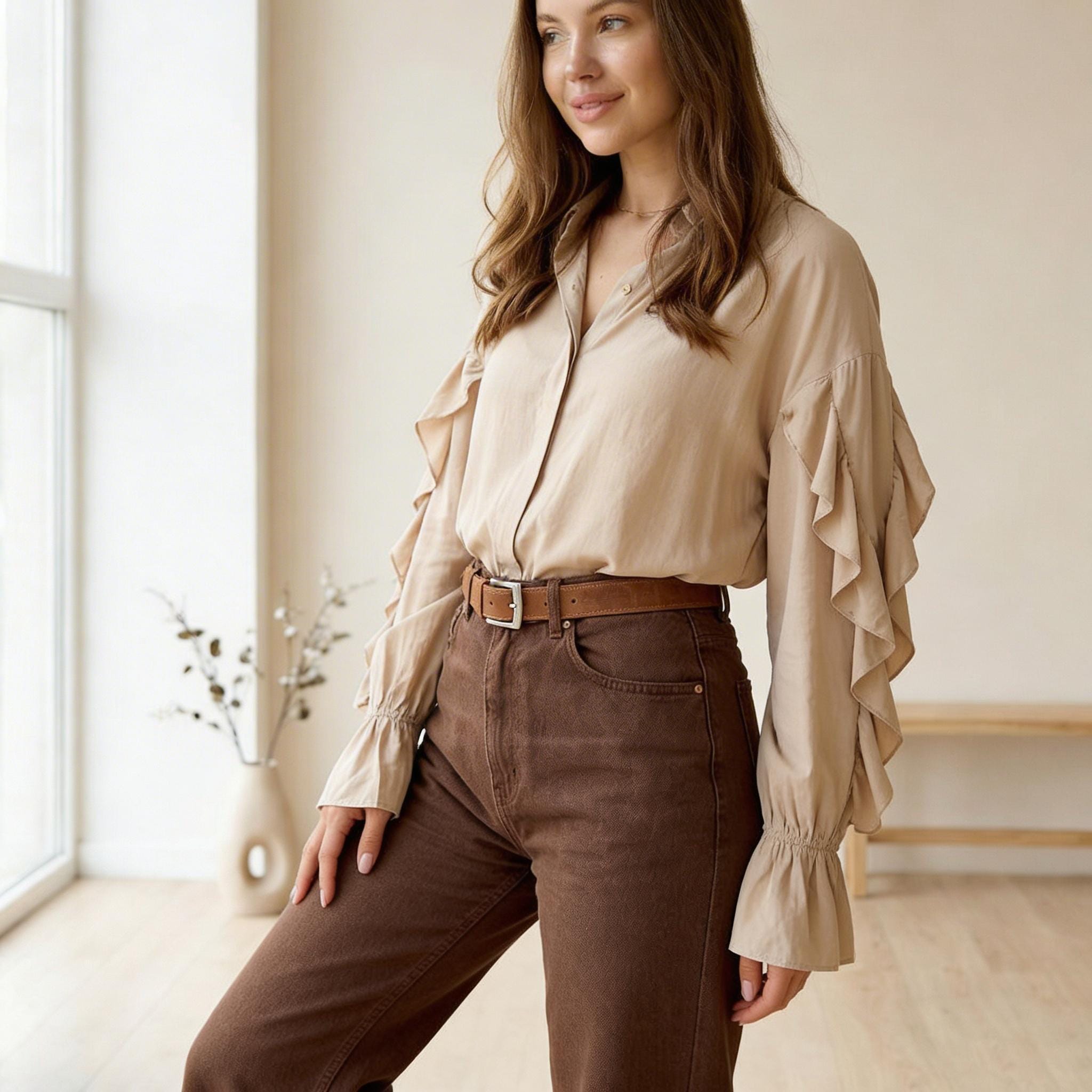 Genuine Leather Waist Belt, Leather Waist Belt Women, Leather Pants Belt For Women,handmade Leather Belts For Women.