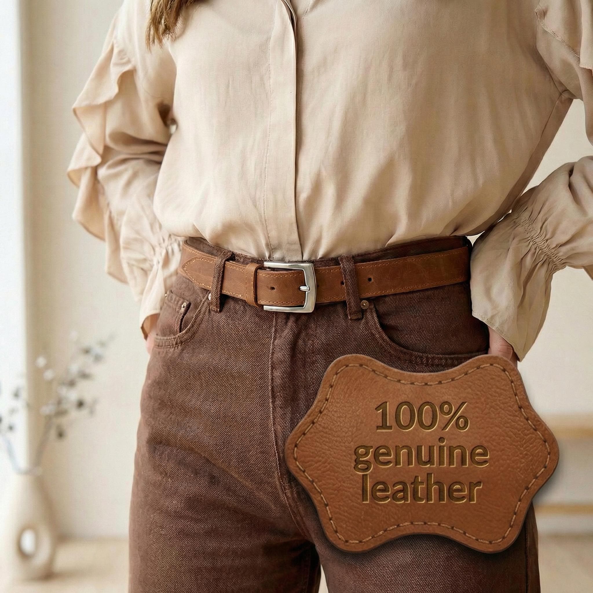 100% Genuine Leather Waist Belt, Leather Waist Belt Women, Leather Pants Belt For Women,handmade Leather Belts For Women,casual Leather Belt