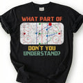 What Part Of Don You Understand Hockey Shirt, Ice Rink Play Diagram Tee, Hockey Coach Strategy T-Shirt, Game Day Player Gift, Puck Lover