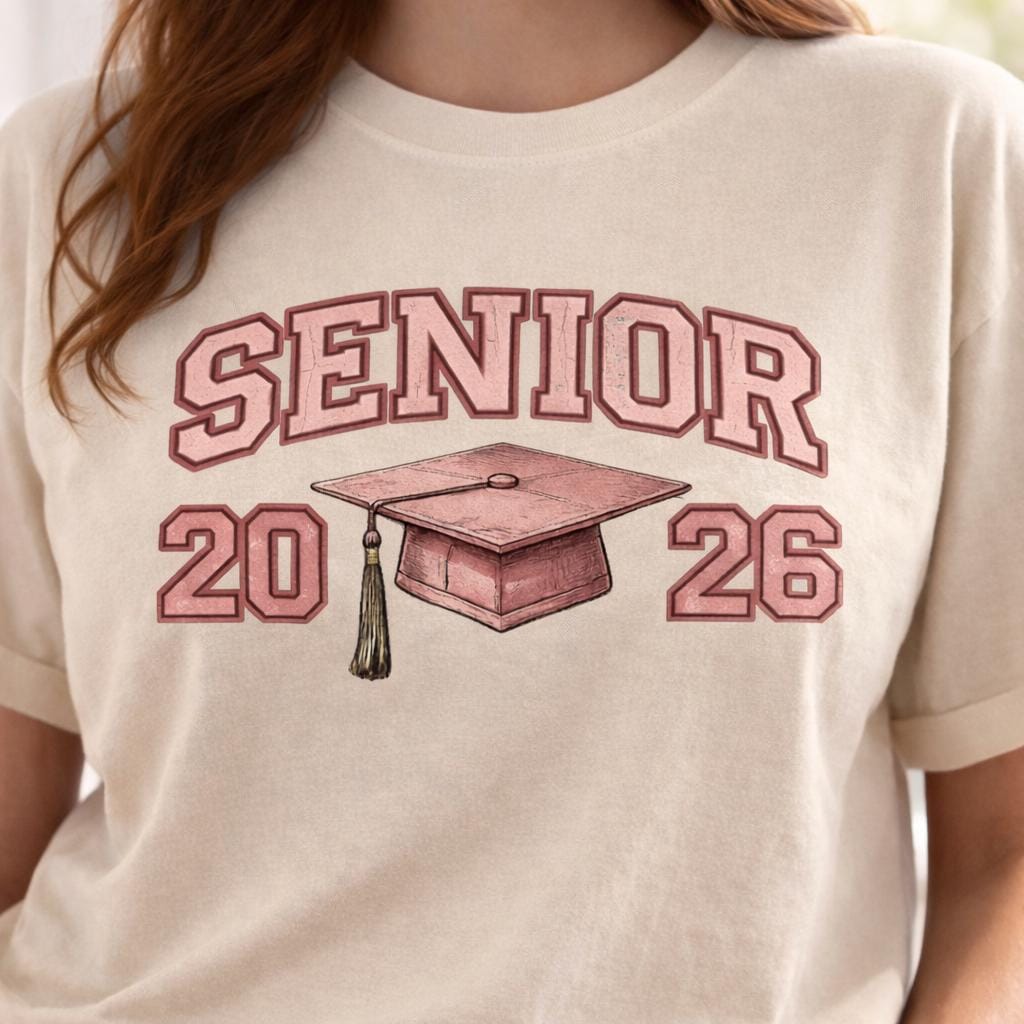 Senior 2026 Shirt, Class of 2026 Tee, Graduation Shirt, Senior Year Shirt, Graduate Gift, High School Senior Tee, College Grad Top